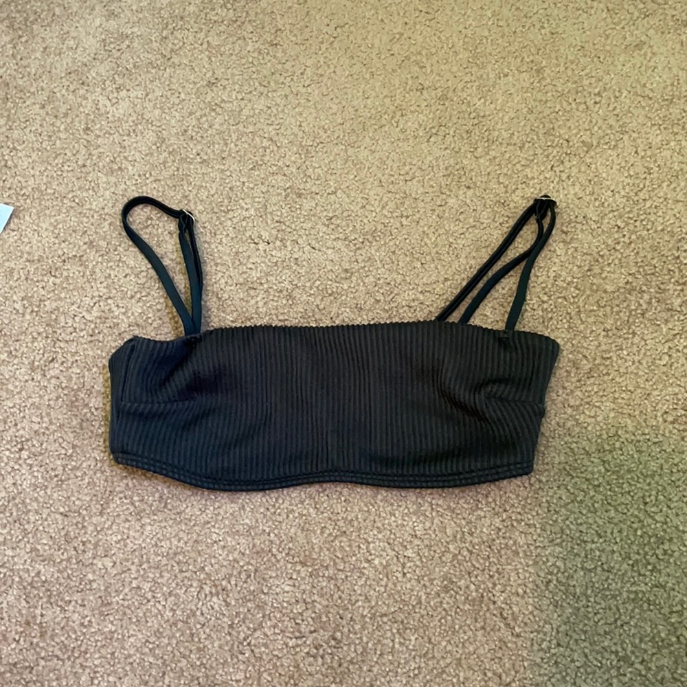 Black Hollister bikini top